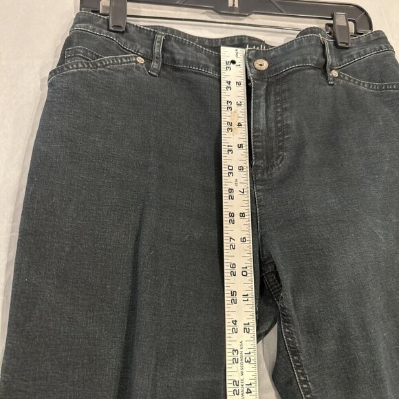J. Jill Womens‎ Jeans 10P Tried and True Stretch Slim Ankle Dark Wash Blue - Picture 5 of 9